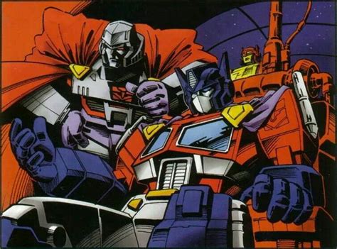 He got better. . Is optimus prime and megatron brothers